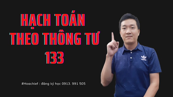 Các hình thức kế toán theo thông tư 133