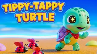 Tippy Tappy Turtle | Gentle Kids Nursery Rhyme & Sweet Learning Kids Nursery Poem screenshot 4