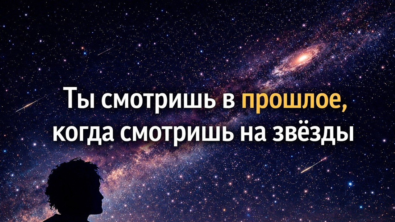 Ты смотришь в прошлое, когда смотришь на звёзды: путешествие по Вселенной