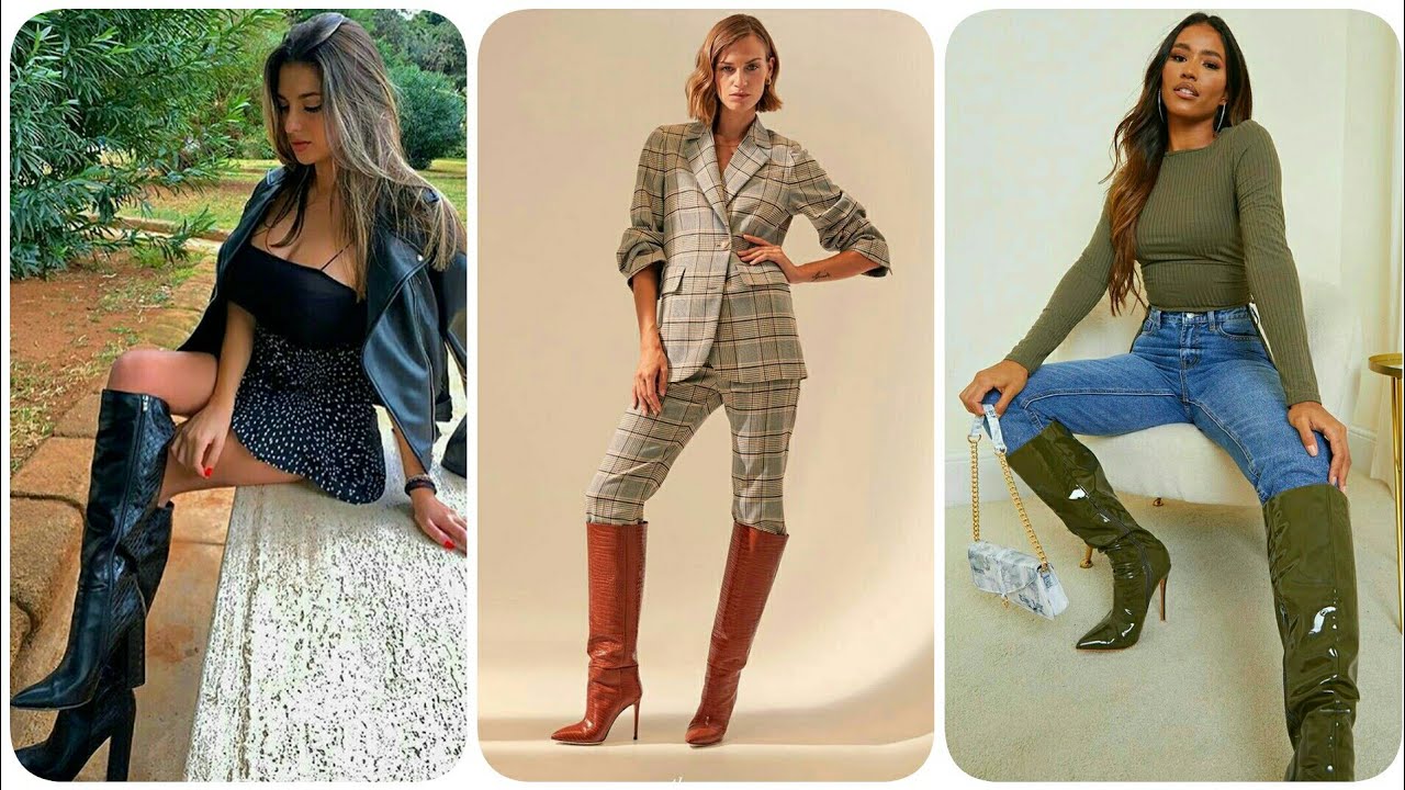 glamorous-idyllic-leather-long-high-heel-boots-outfits-ideas-youtube