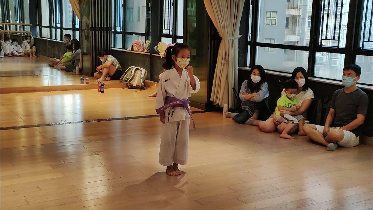 Kata Saifa / 砕破 / サイファー / 5歳の女 / 基本練習中 | Awesome Karate Kid (ep26
