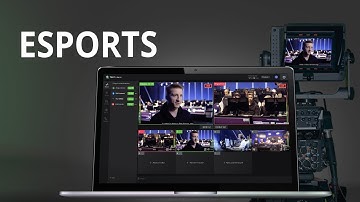 eGames Tournament Live Stream on Twitch Using TVU Remote Video Production Technology
