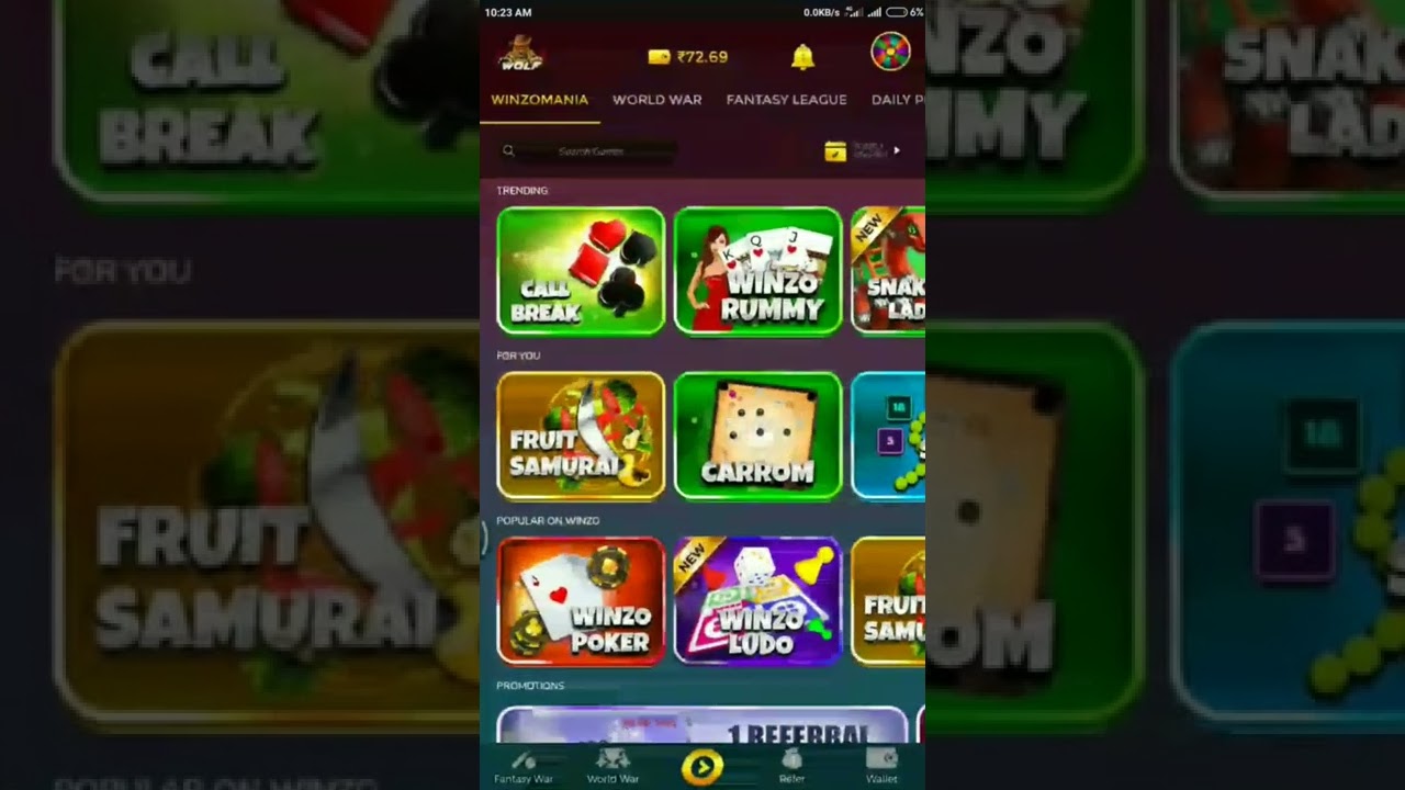 winzo app se paise kaise kamaye free fire Santu Earning Support  how to download winzo app