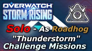 Overwatch - Solo Thunderstorm Challenge Mission | Archives 2021 @CarrierArcnight