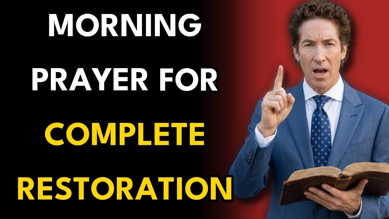 Miraculous Prayer with Psalms to Activate God's Justice and Walk in Righteousness - Joel Osteen