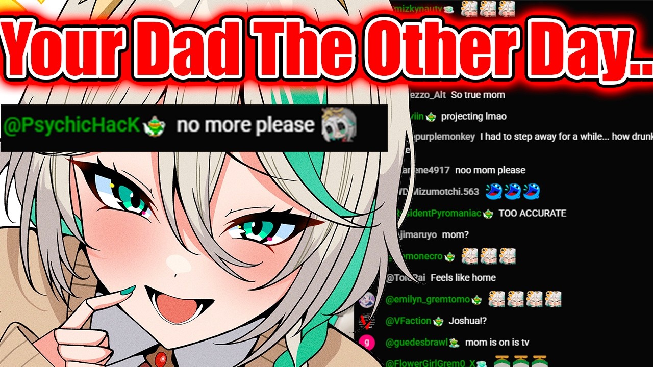 Ceci Makes Chat Go Crazy When She Starts Roleplaying as Their Mom