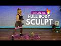 50 Min Full Body Workout with Dumbbells & Bands | Legs & Glutes Focus