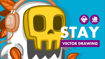 STAY || DRAWING WITH INKSCAPE || VECTOR ARTWORK || INKSCAPE