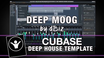 Cubase Template - Deep House - DeepMoog by dBiz