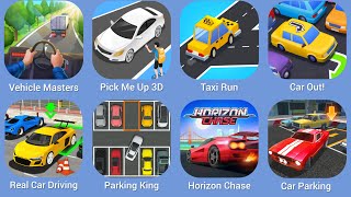 Vehicle Masters, Pick Me Up 3D, Taxi Run, Car Out!, Real Racing Driving, Parking King, Horizon Chase screenshot 5