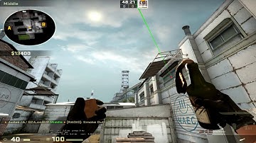 CS:GO Basic Smoke Tutorial. must know cache smokes.