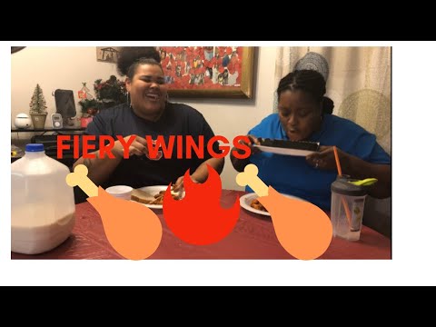 Blazing hot wings