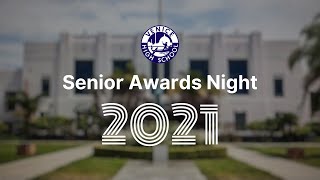 2021 Senior Awards Night — May 27