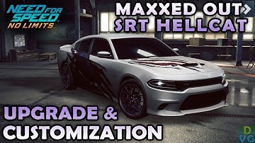 NFS No Limits | Dodge Charger SRT Hellcat - MAXXED OUT | Customization + Upgrade
