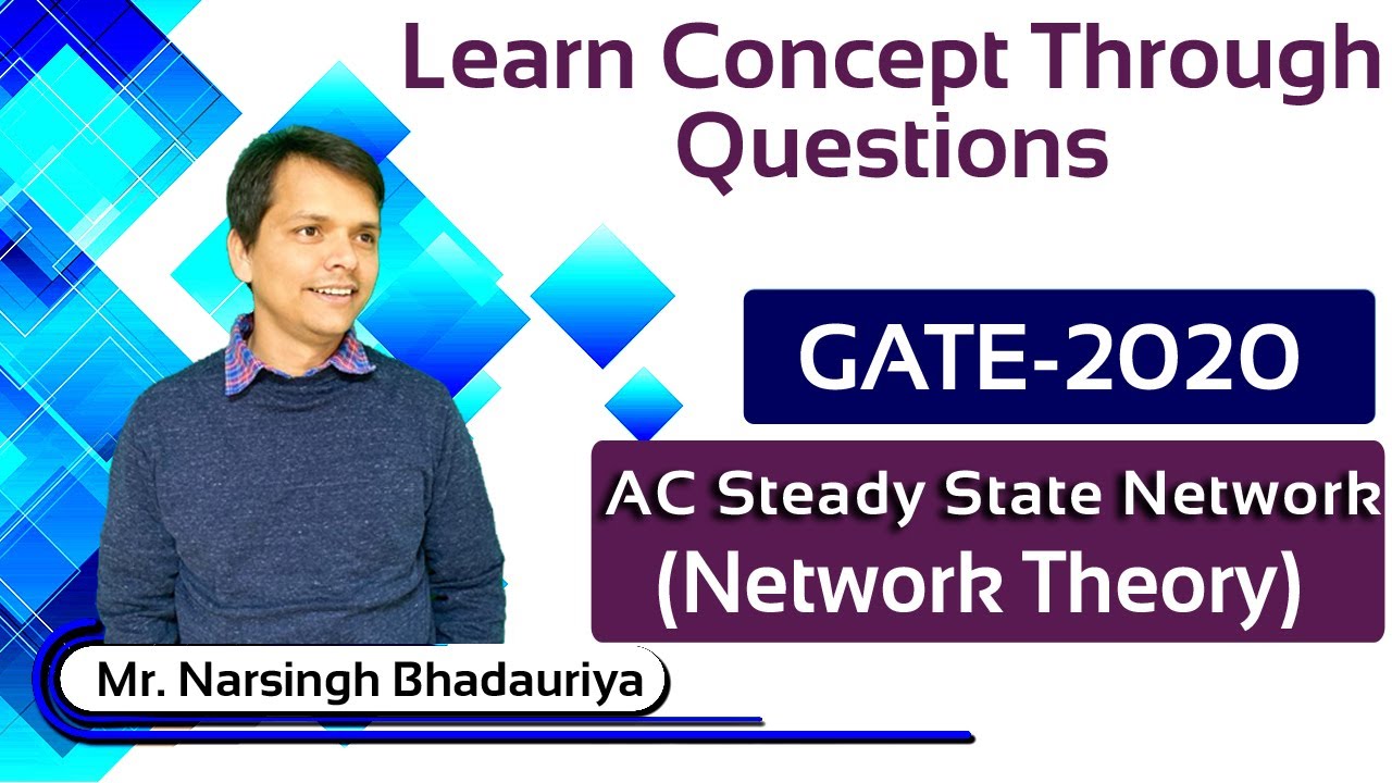 GATE Most Expected Questions Solution 4 Network AC Steady State YouTube