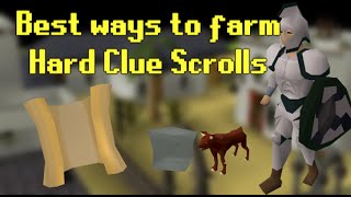 OldSchool Runescape - Best ways to farm Hard Clue Scrolls Profile