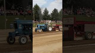 Ford 7600 Tractor Pull 8K Farm Stock #tractor #farming #tractorpulling #ford #farmer
