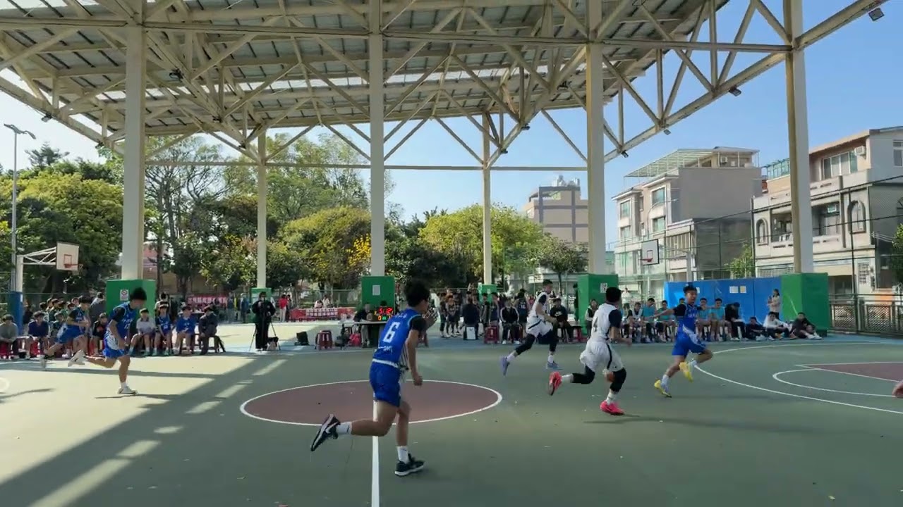 頭份國中 vs 明仁國中（第一節） #頭份夏威夷第11屆扶輪盃籃球錦標賽 #insta360flow2pro #basketball 