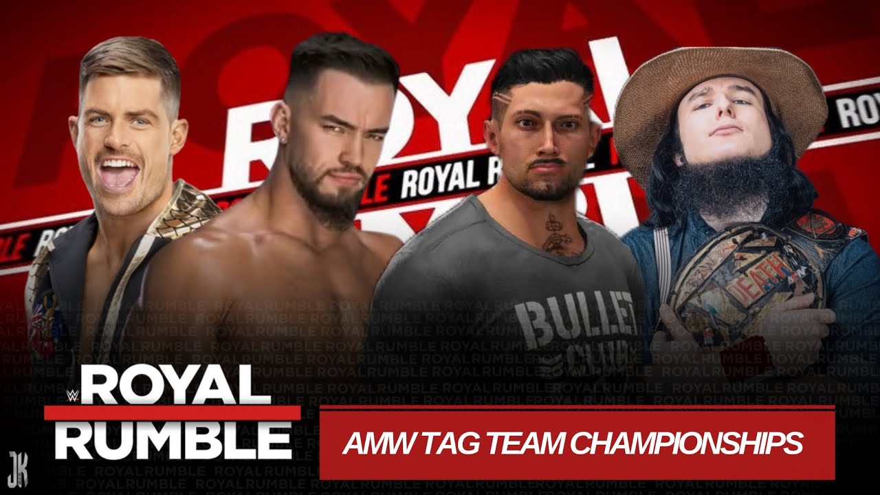 Royal Rumble Tag In AMW Royal Rumble - AMW Tag Team Championships - Angrod & Jacob Vadocq ...