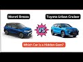 Maruti Brezza VS Toyota Urban Cruiser | Big Price Low Value | Watch Before Buy |
