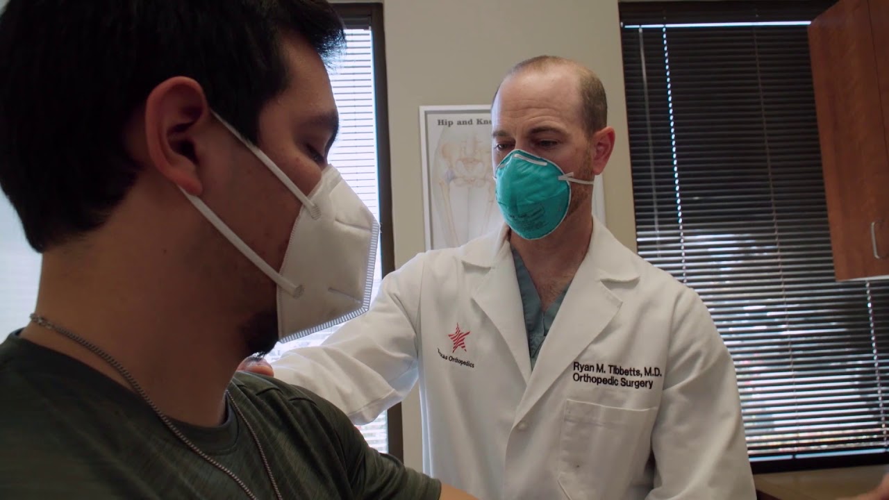 Dr. Ryan Tibbetts discusses Rotator Cuff Injuries Texas Orthopedics