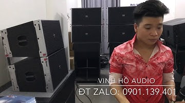 Loa Array 40 đơn đồng bộ từ NEO chính hãng ENOS, trọn bộ 80 triệu.