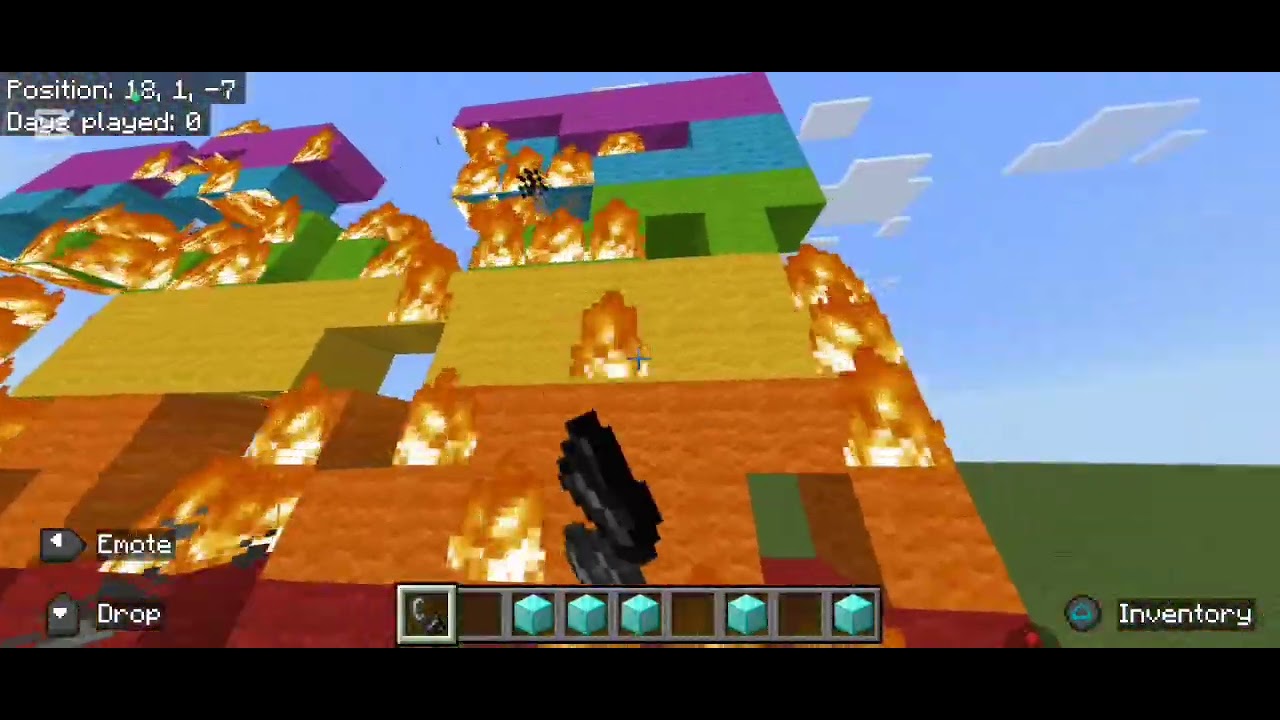 #maincraft فيدو عشوائي النهاية صادمه بس لحد يسوي سكب