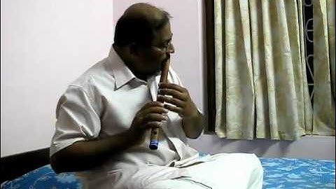 Aalila manjalil nee aadumbol in flute - Muraleedharan.P.P