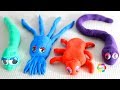 لعبة الحشرات الجديدة بالصلصال للاطفال العاب السلايم و الصلصال للبنات والاولاد play doh Insects toys