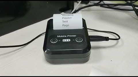 Battery Printer Driver Set up Installation Video - EZOBooks