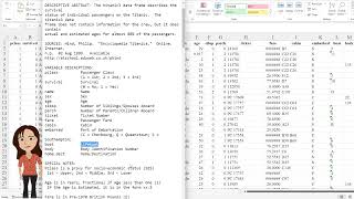 Small project example: Titanic part 3 First look at the data