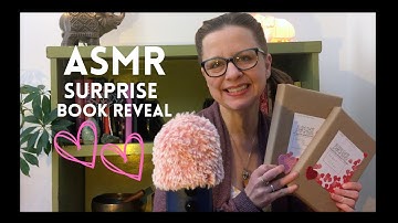 ASMR Blind Date With A Book 💖 Surprise Library Book Reveal (unwrapping, spine tapping, fun ramble)