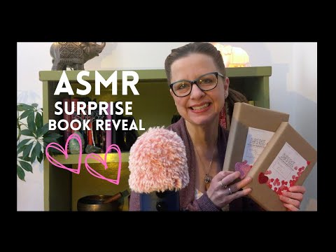 ASMR Blind Date With A Book 💖 Surprise Library Book Reveal (unwrapping, spine tapping, fun ramble)