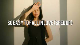 So Easy To Fall In Love - Olivia Dean (Sped Up) Resimi