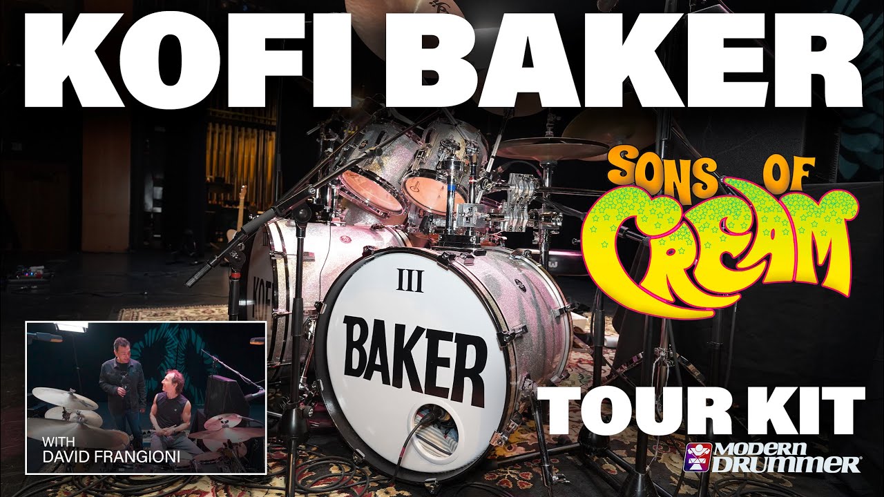 Кофи Бейкер — Sons of Cream — Tour Kit Rundown