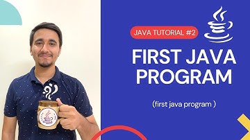 First java program || Hello world program in JAVA !!