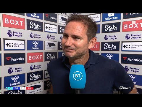 Frank lampard is proud of the spirit and fight for the badge being shown by everton