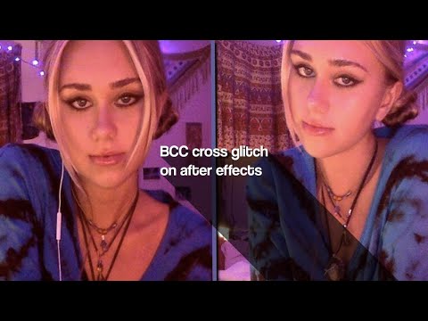 BCC cross glitch tutorial after effects