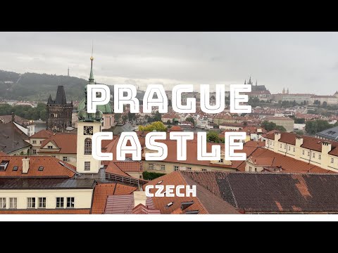 Prague Castle Walking Tour | Historic Landmarks & Views in Czech Republic 4K