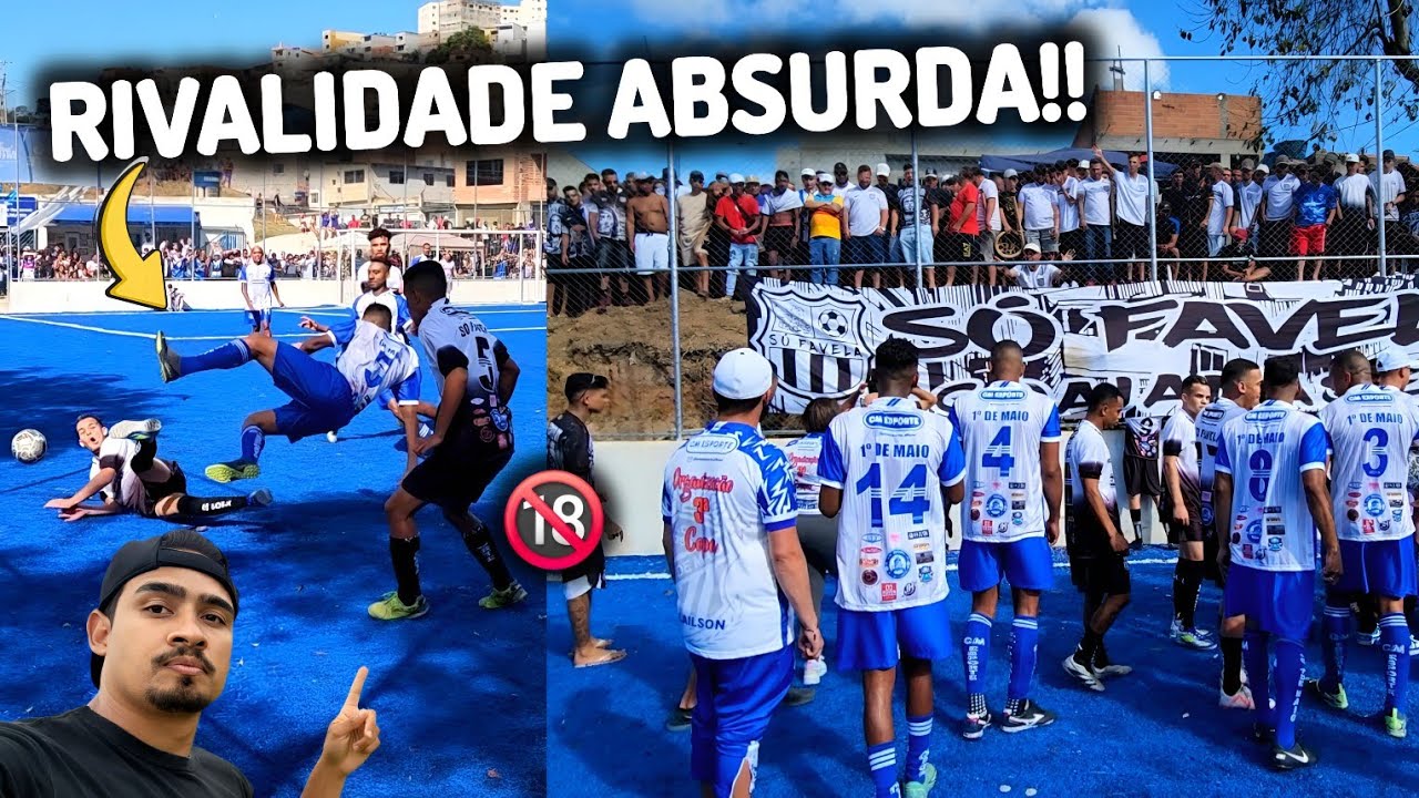 FINAL NA QUEBRADA CAMPO LOTADO E RIVALIDADE ABSURDA ENTRE 1° DE MAIO VS SO FAVELA 