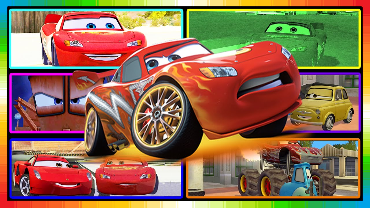 CARS 3 2 1 DEUTSCH Lightning McQueen & HOOK 6 FILME ZUR AUSWAHL