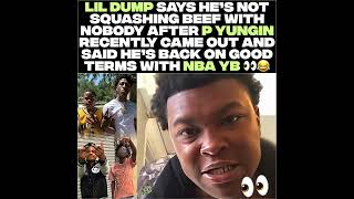 Lil Dump Says He Not Dropping No Beef 🤣