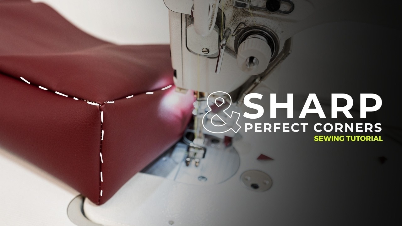 How to Sew PERFECT Corners Like a Pro | Sharp & Clean Edges Sewing ...