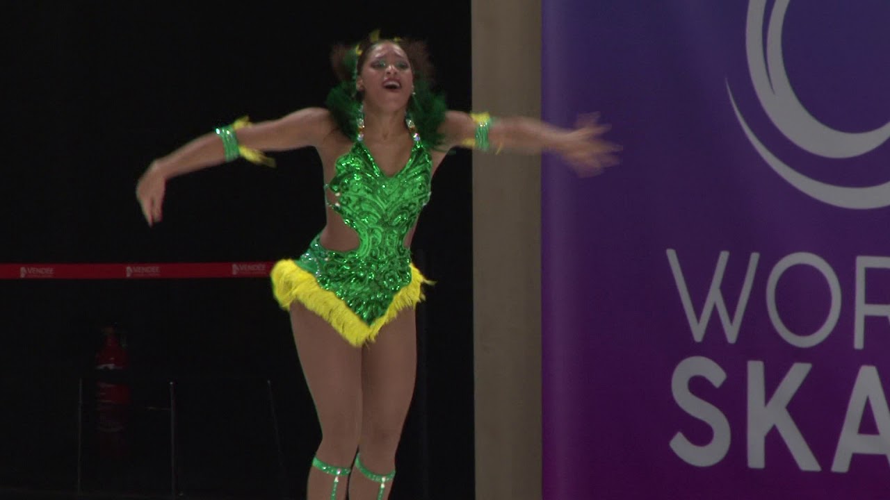 Mondial roller artistique 2018 : Aline Sepho - solo danse - programme long