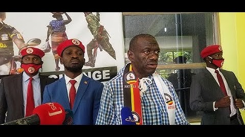 KIWEDDE! BISIGYE ALANGIRIDDE TAGENDA KWESIMBAWO AGENDA KUWAGIRA BOBI WINE MU 2021!
