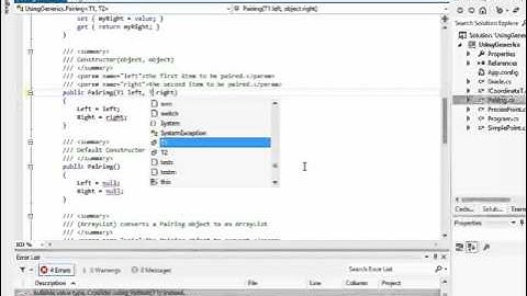 Generics in C# Part 4 - Creating a Generic Class