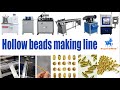 Gold beads making line to make jewelry gold silver hollow balls---SuperbMelt