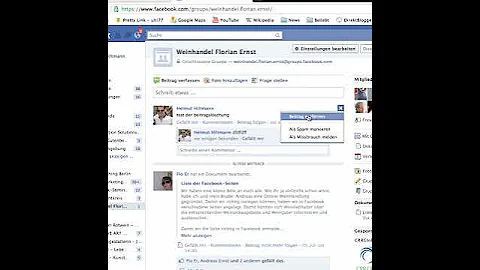 Wie lösche ich Beiträge und Kommentare aus einer Facebook Gruppe?
