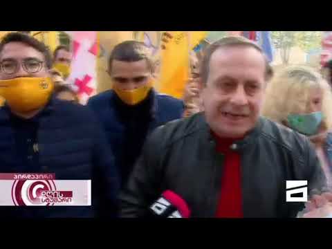 ოპოზიციის მსვლელობა გურამიშვილის გამზირზე