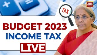 FM Nirmala Sitharaman Speech LIVE: Income Tax News Updates | Sitharaman Budget Speech LIVE